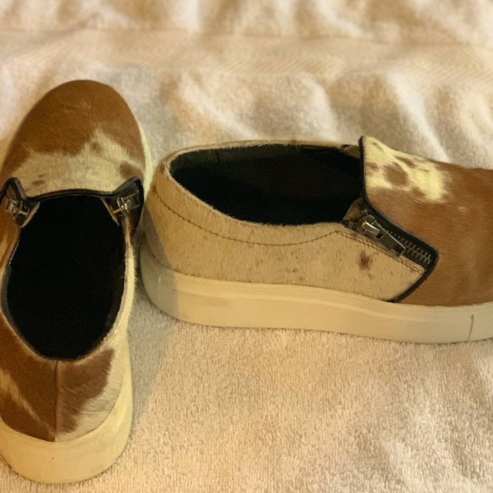 Myra cow hide shoes